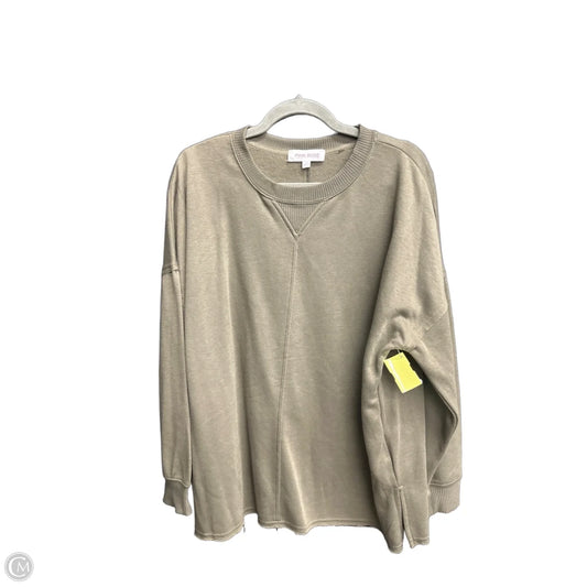 Top Long Sleeve By Pink Rose In Green, Size: 0x