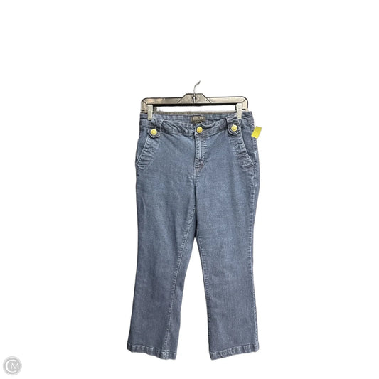 Jeans Flared By Rachel Zoe In Blue Denim, Size: 8