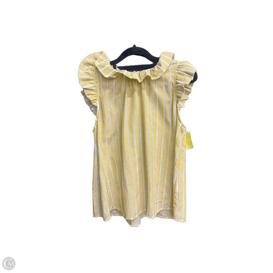 Top Sleeveless By Elliatt In Yellow, Size: S