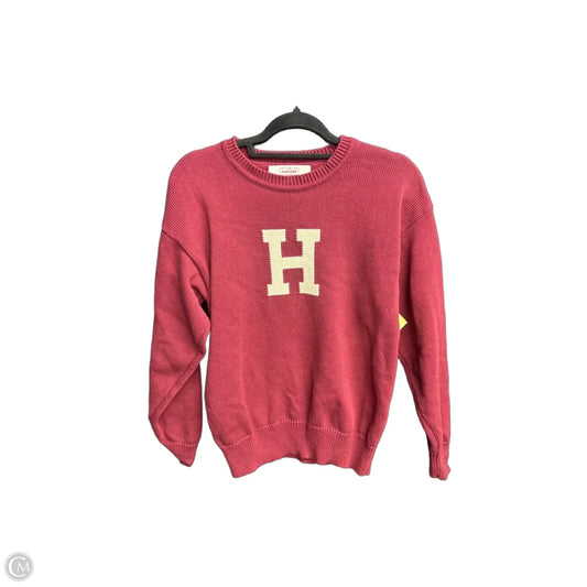 Sweater By Clothes Mentor In Maroon, Size: S