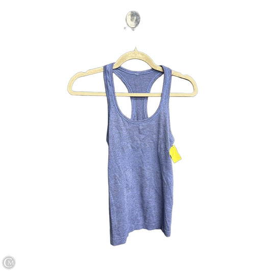 Athletic Tank Top By Lululemon In Blue, Size: S