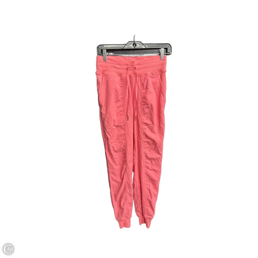 Athletic Pants By Lululemon In Pink, Size: S