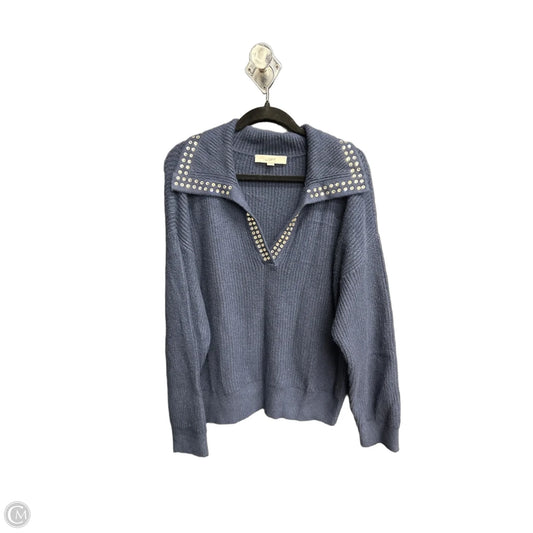 Sweater By Loft In Navy, Size: Xl