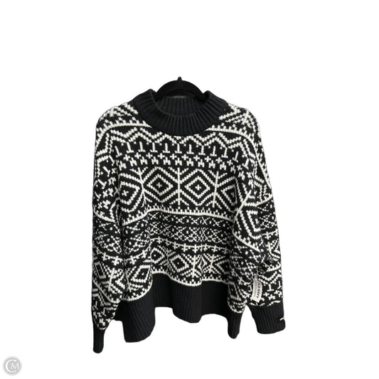 Sweater By Old Navy In Black & White, Size: Xxl