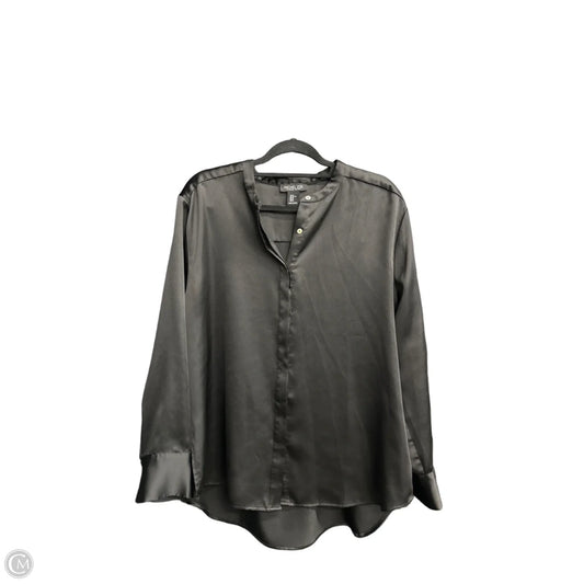 Blouse Long Sleeve By Rachel Zoe In Black, Size: Xl