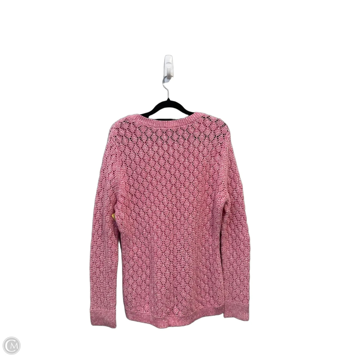 Sweater By Talbots In Pink, Size: M