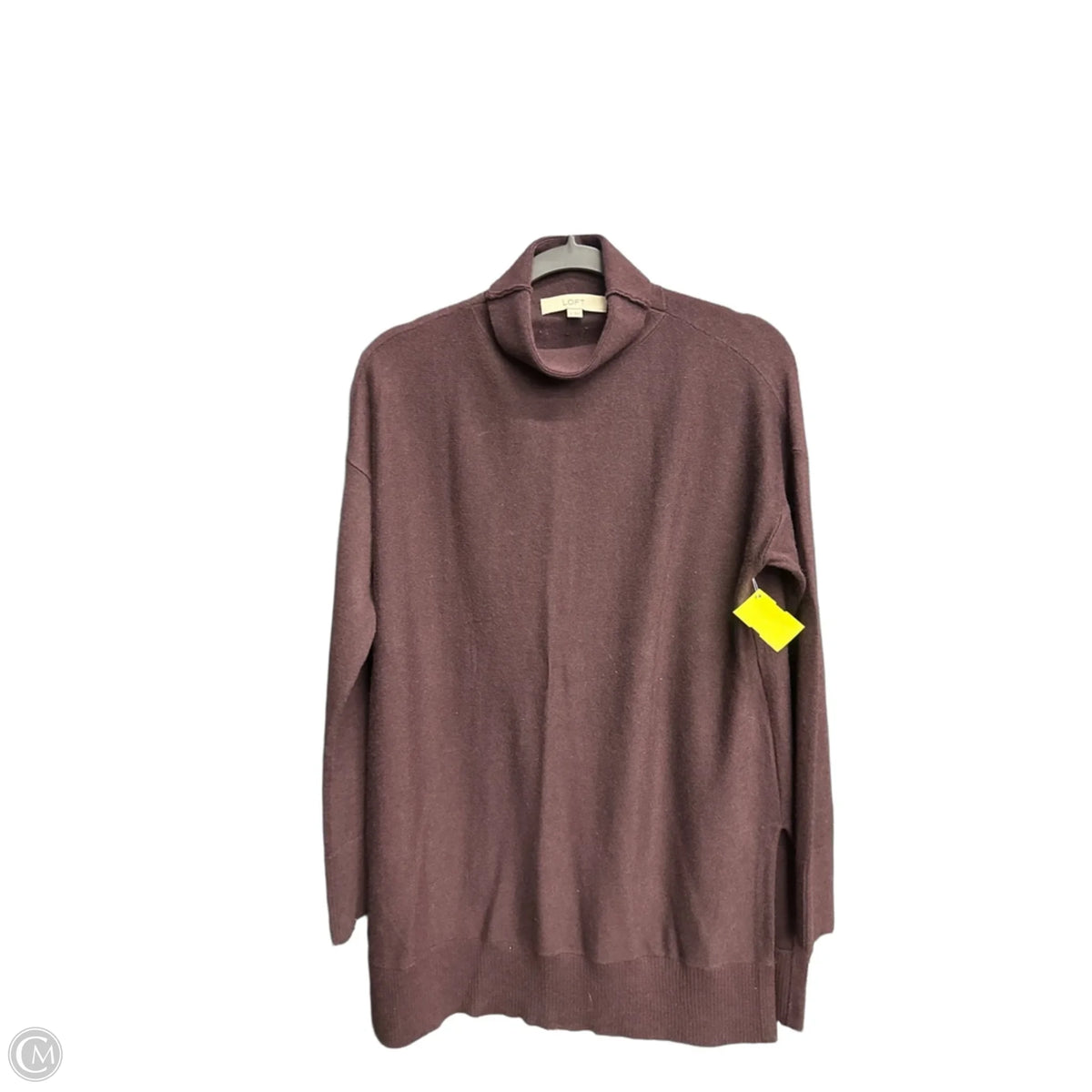 Sweater By Loft In Maroon, Size: S