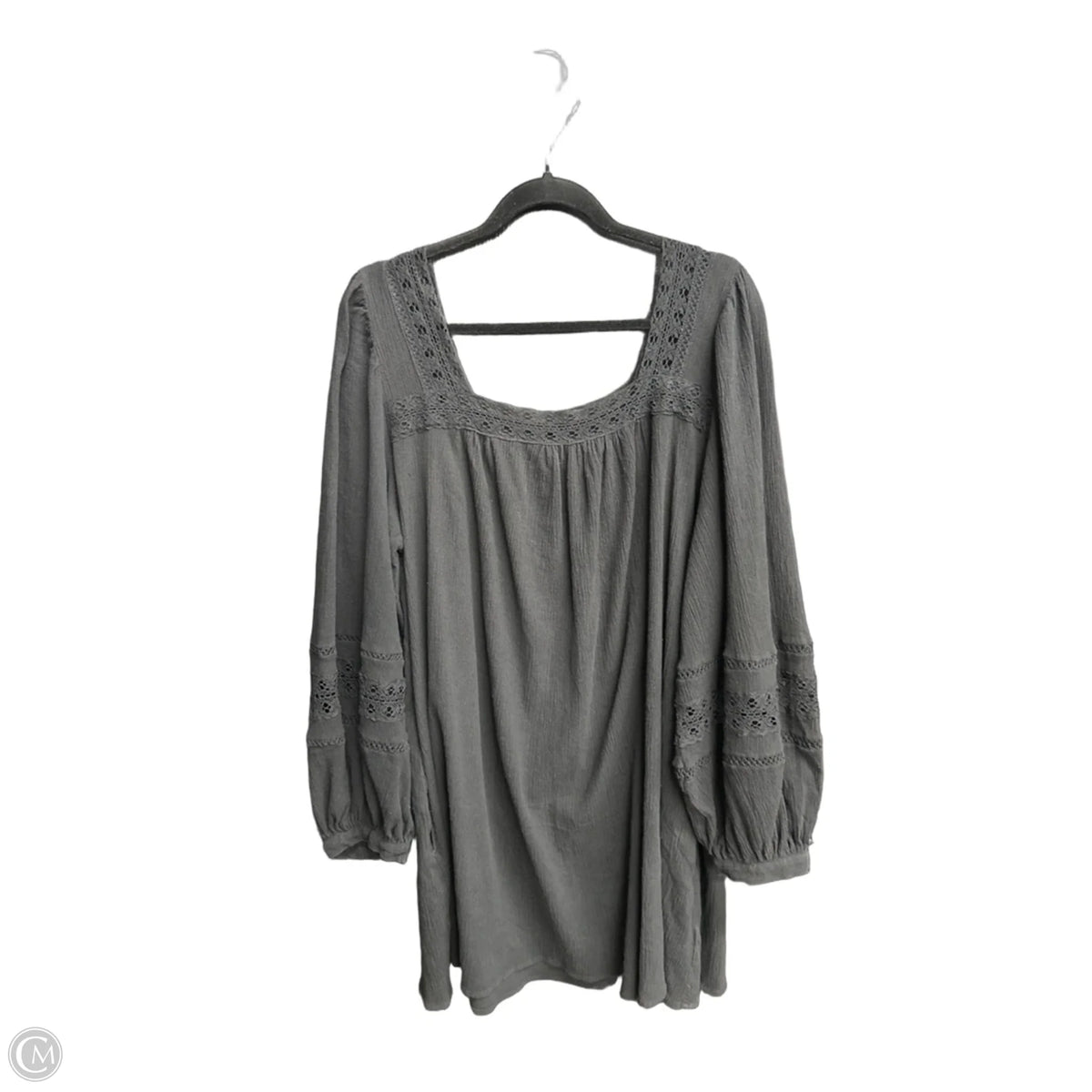 Tunic Long Sleeve By Universal Thread In Black, Size: Xl
