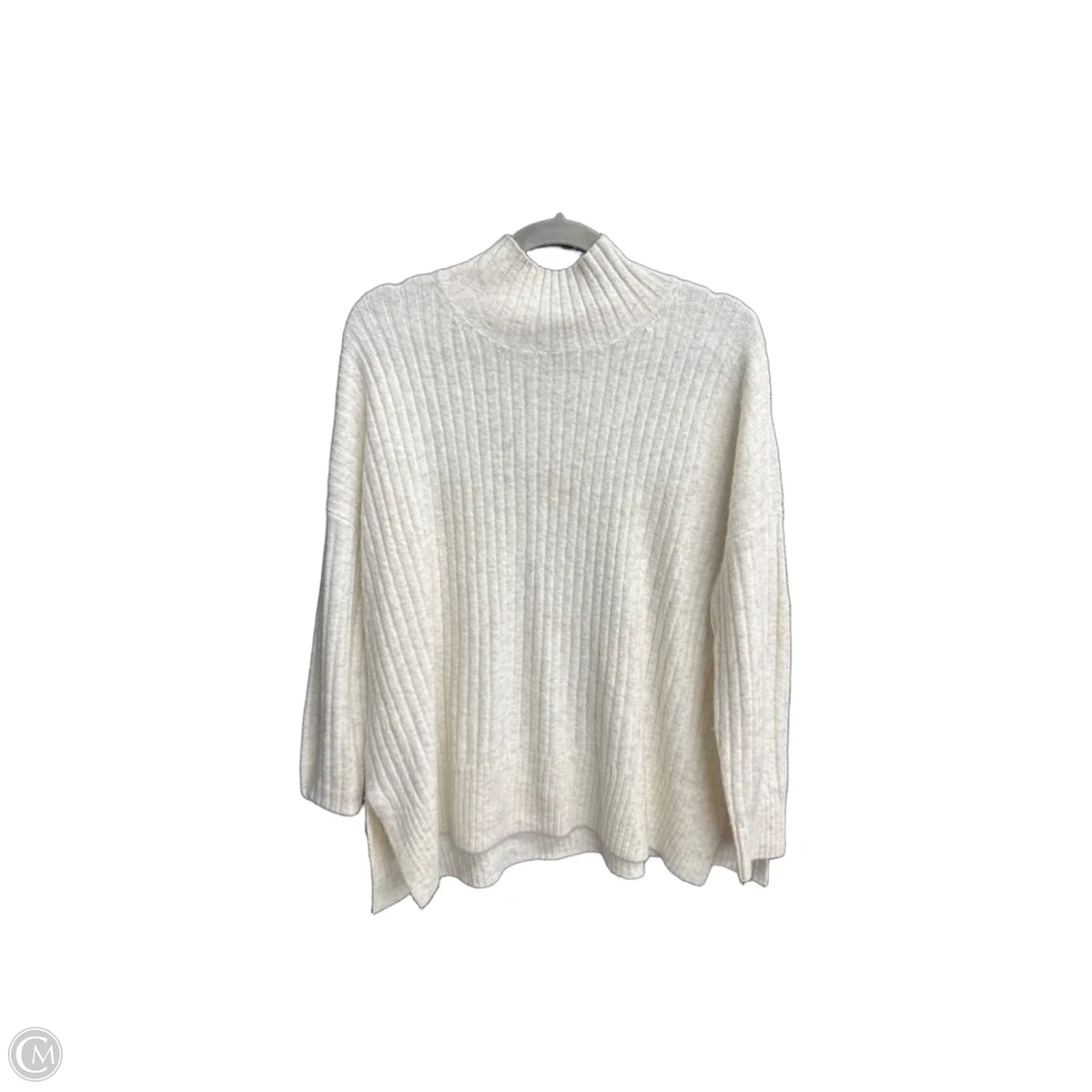 Sweater By Loft In Cream, Size: S