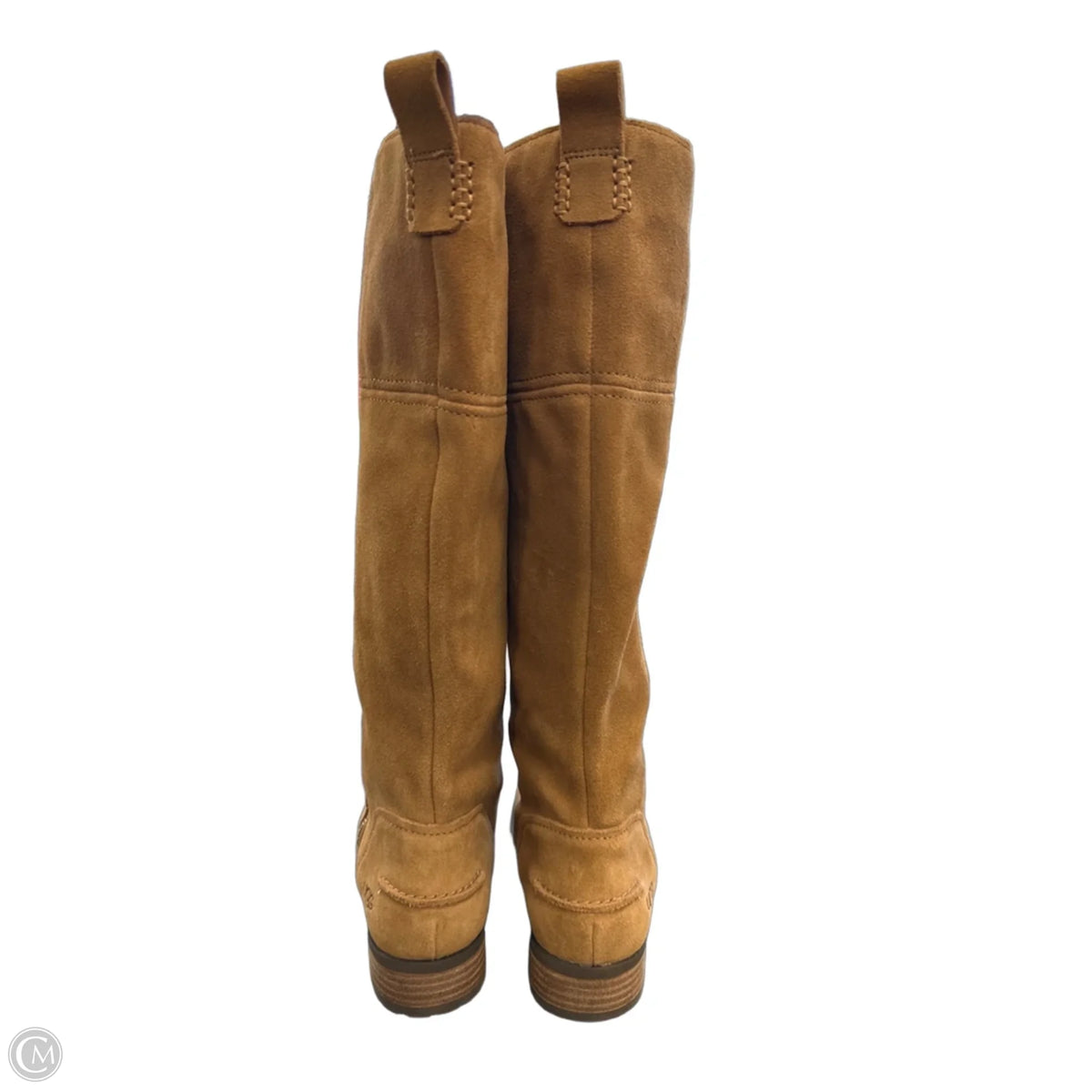 Boots Designer By Ugg In Brown, Size: 6.5