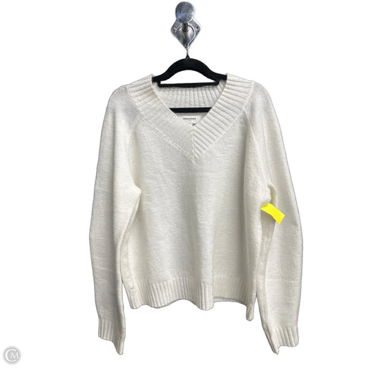 Sweater By Banana Republic In White, Size: M