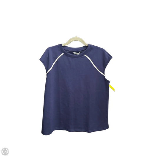 Top Sleeveless By Prettygarden In Blue & White, Size: M