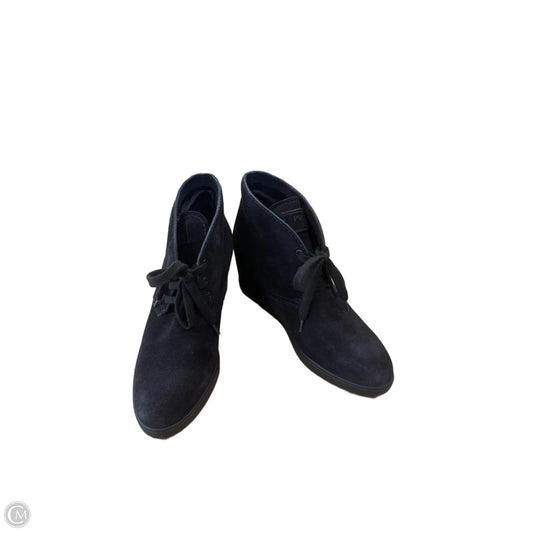 Shoes Luxury Designer By Prada In Black, Size: 8.5