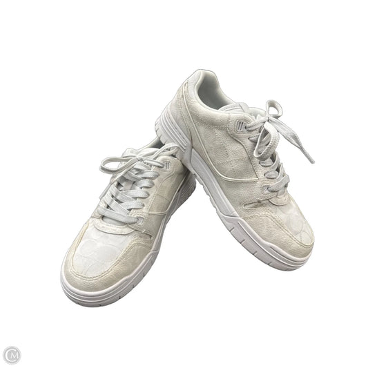 Shoes Designer By Coach In White, Size: 6.5