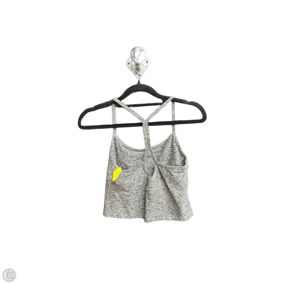 Athletic Bra By Beyond Yoga In Grey, Size: S