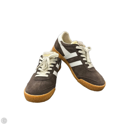 Shoes Sneakers By Gola In Brown, Size: 7