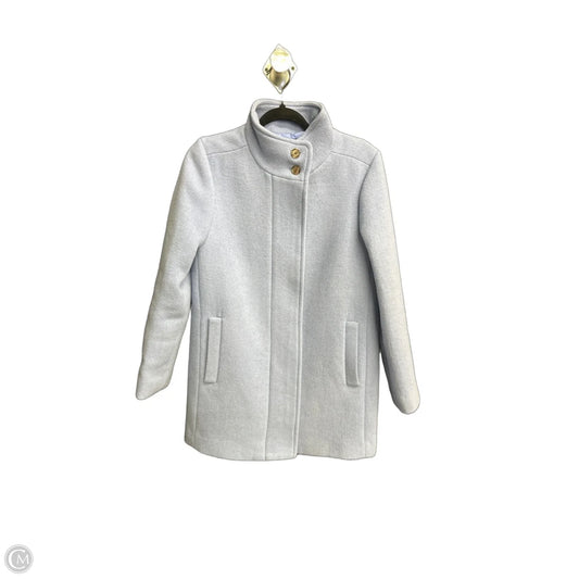 Coat Trench Coat By J. Crew In Blue, Size: Xs