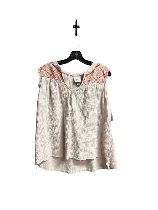 Top Sleeveless By Knox Rose  Size: 2x