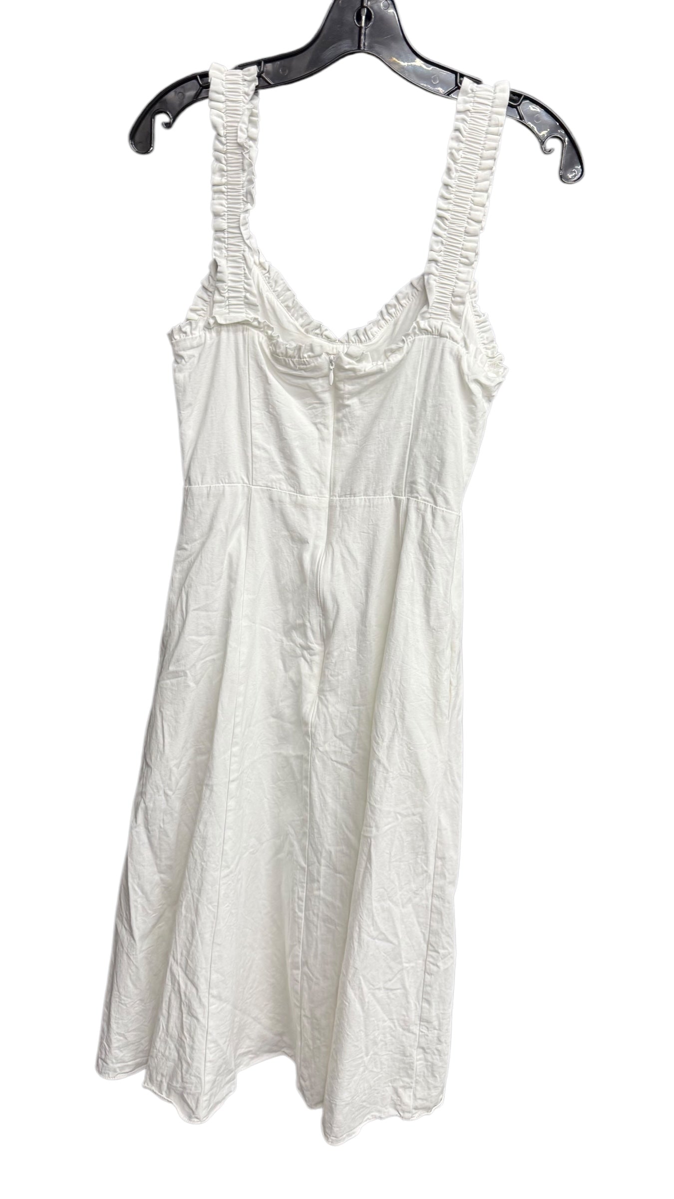 Dress Casual Midi By Storia In White, Size: S