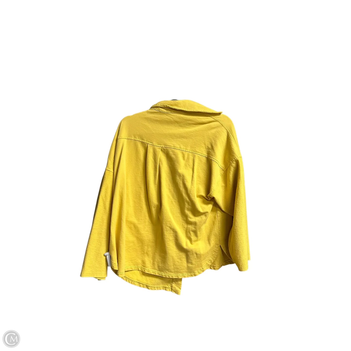 Top Long Sleeve By Fantastic Fawn In Yellow, Size: S