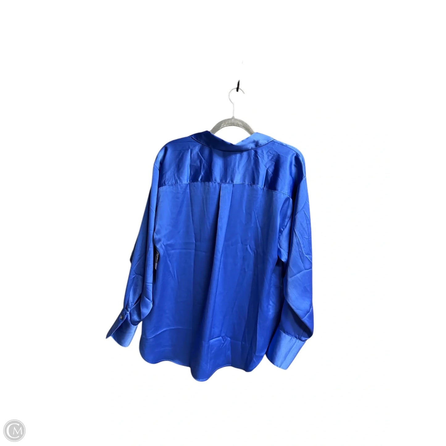 Top Long Sleeve By Loft In Blue, Size: M