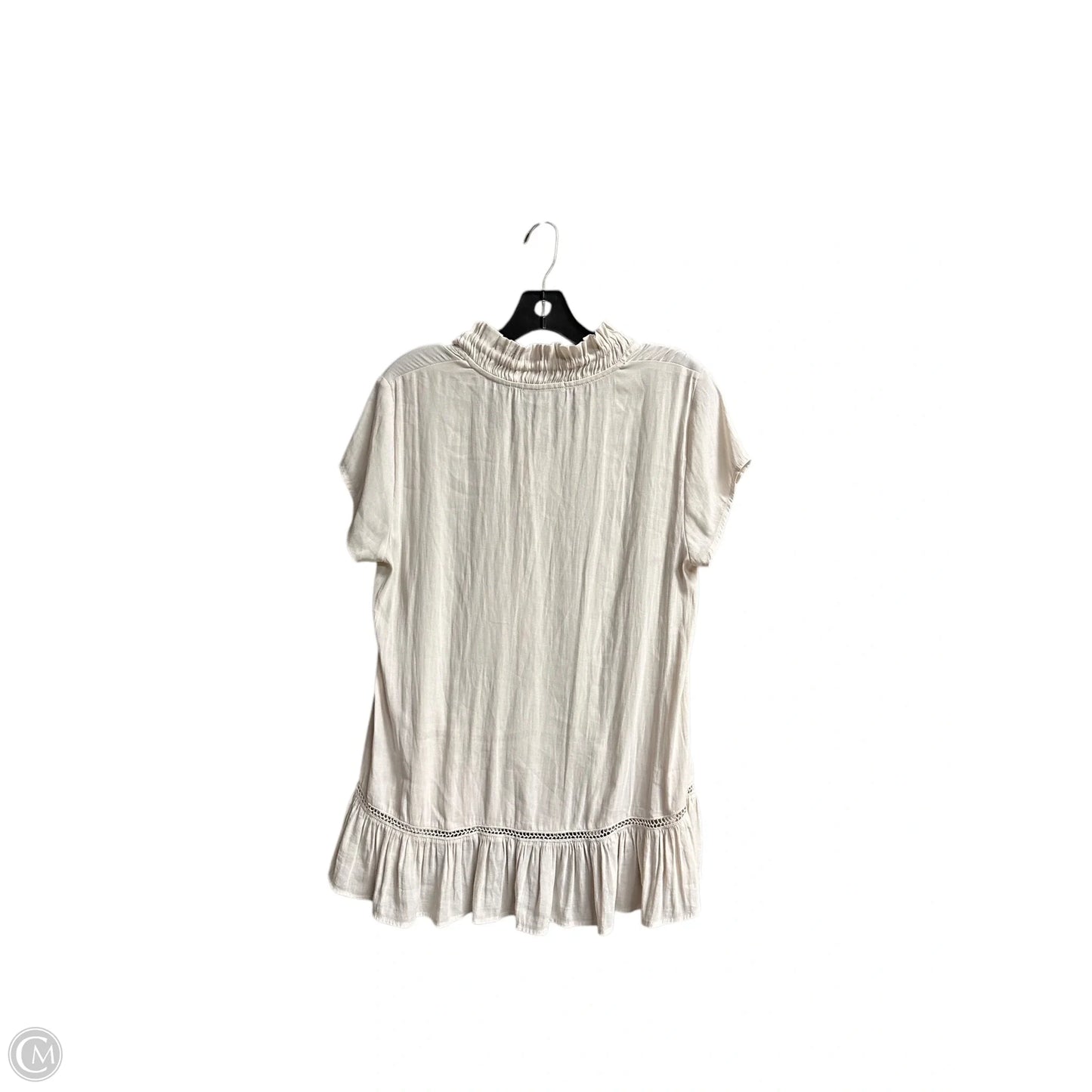 Top Sleeveless By Ro & De In Beige, Size: M