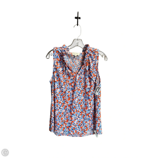 Top Sleeveless By Melloday In Floral Print, Size: M