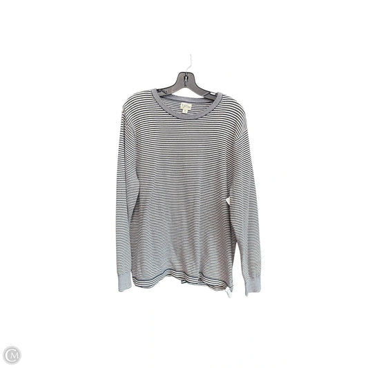 Top Long Sleeve By J. Crew In Striped Pattern, Size: Xl