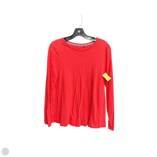 Top Long Sleeve Basic By Joules In Coral, Size: L