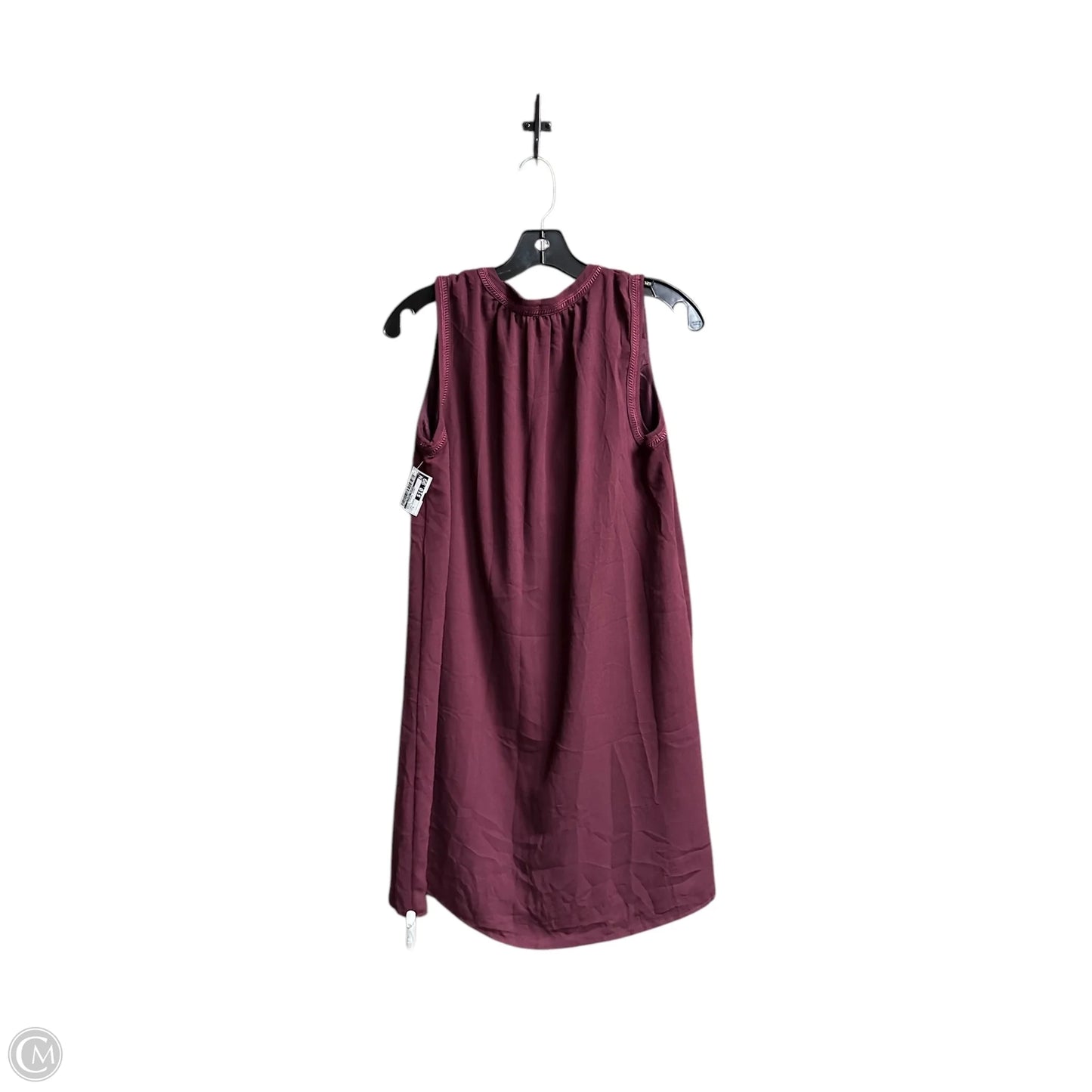 Dress Casual Short By Clothes Mentor In Maroon, Size: S