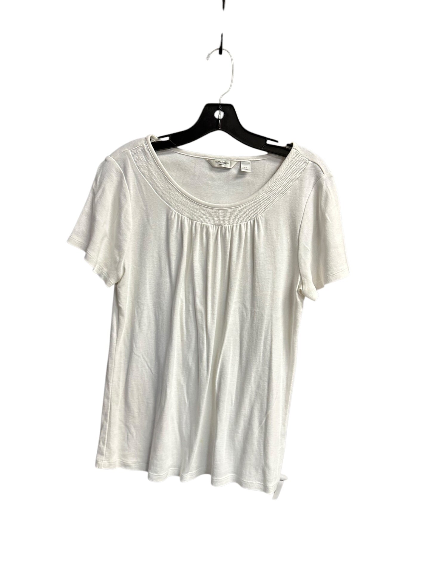 Top Short Sleeve By Liz Claiborne  Size: L