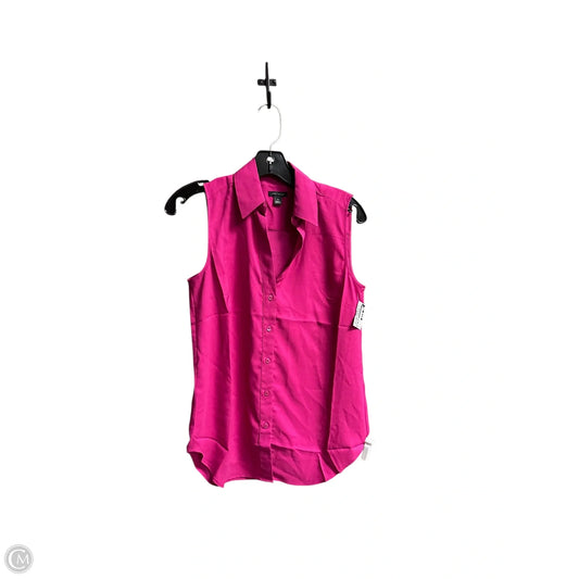 Top Sleeveless By Ann Taylor In Pink, Size: Xs