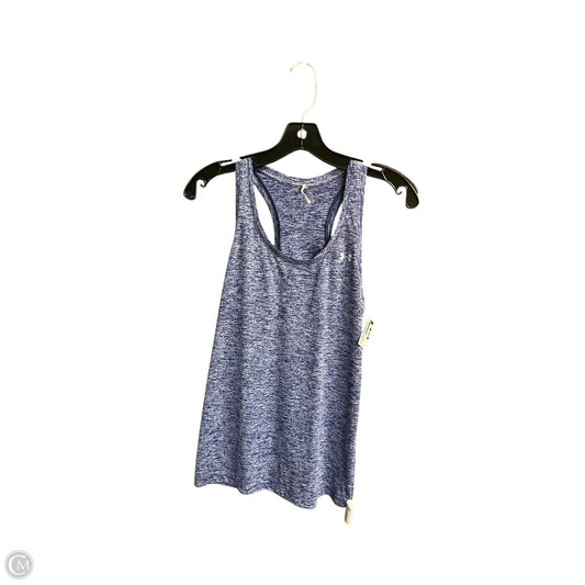 Athletic Tank Top By Under Armour In Blue, Size: Xs