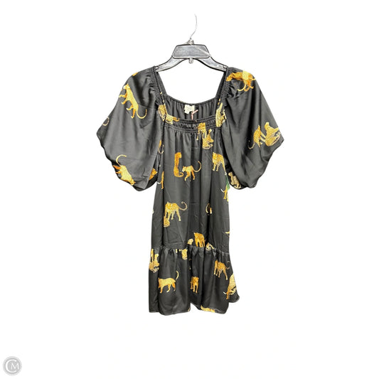 Dress Casual Short By Entro In Black & Orange, Size: S