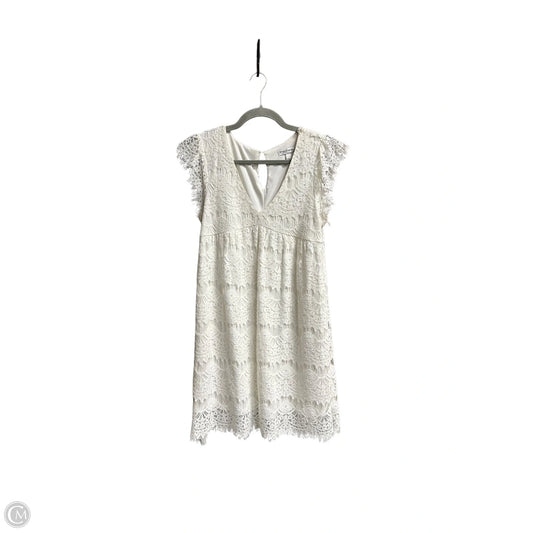 Dress Casual Short By Clothes Mentor In White, Size: Xs