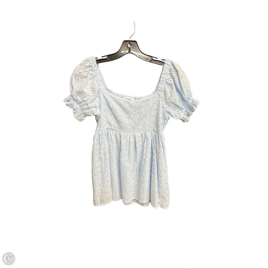 Top Short Sleeve By Clothes Mentor In Blue, Size: S