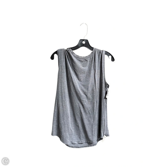 Athletic Tank Top By Lululemon In Grey, Size: M