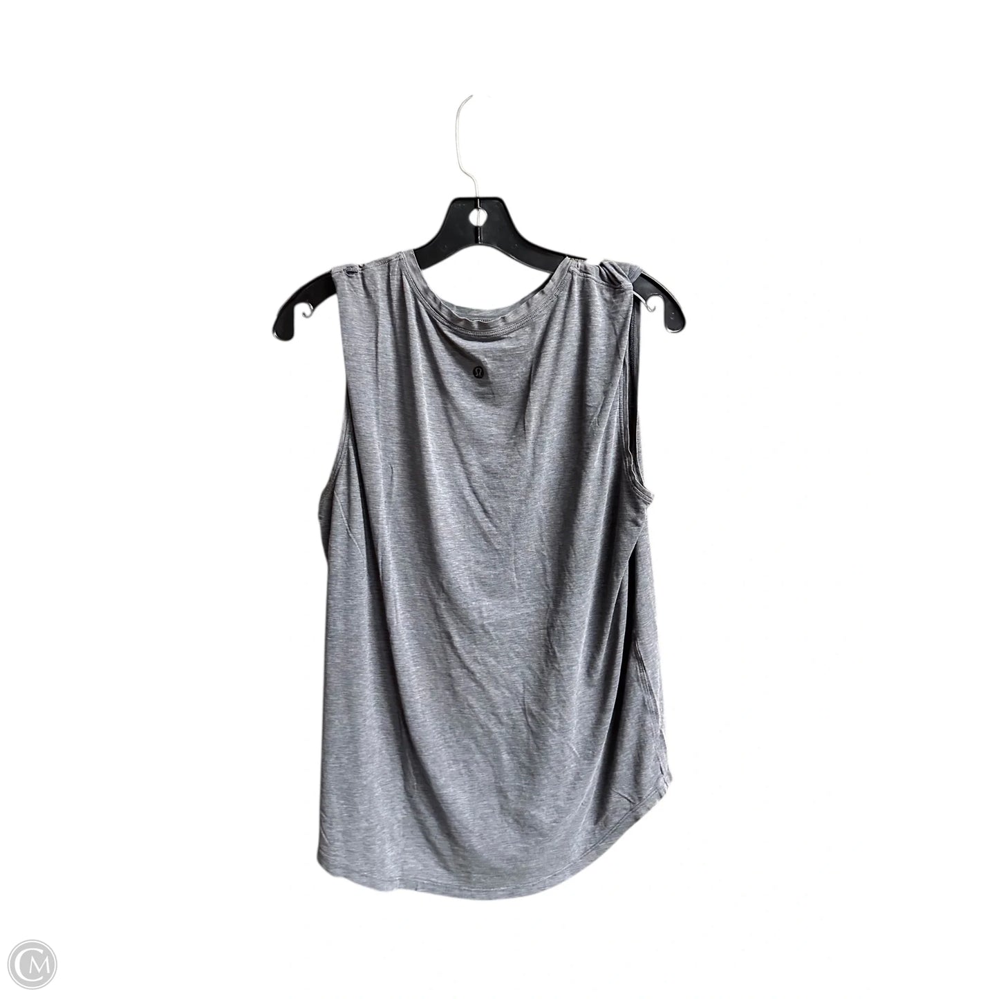 Athletic Tank Top By Lululemon In Grey, Size: M
