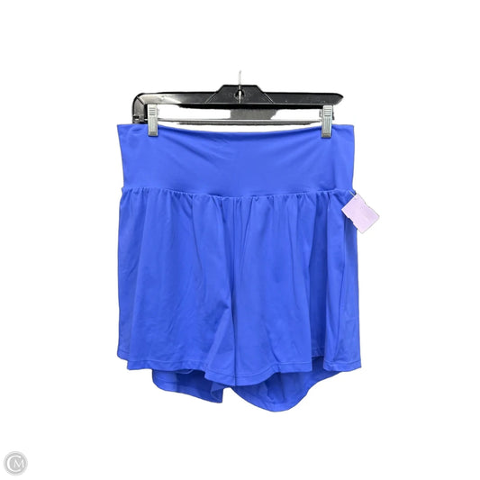 Athletic Shorts By Halara In Purple, Size: Xl