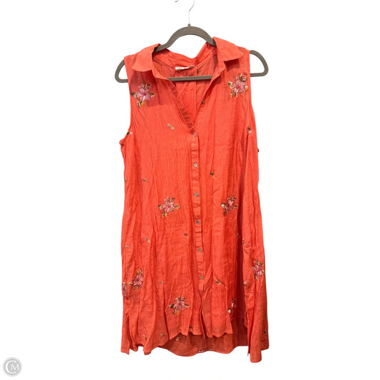 Dress Casual Short By Clothes Mentor In Coral, Size: L