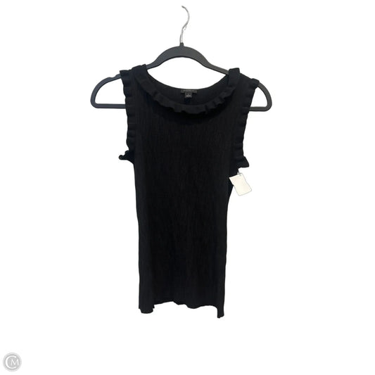 Top Sleeveless By Ann Taylor In Black, Size: S