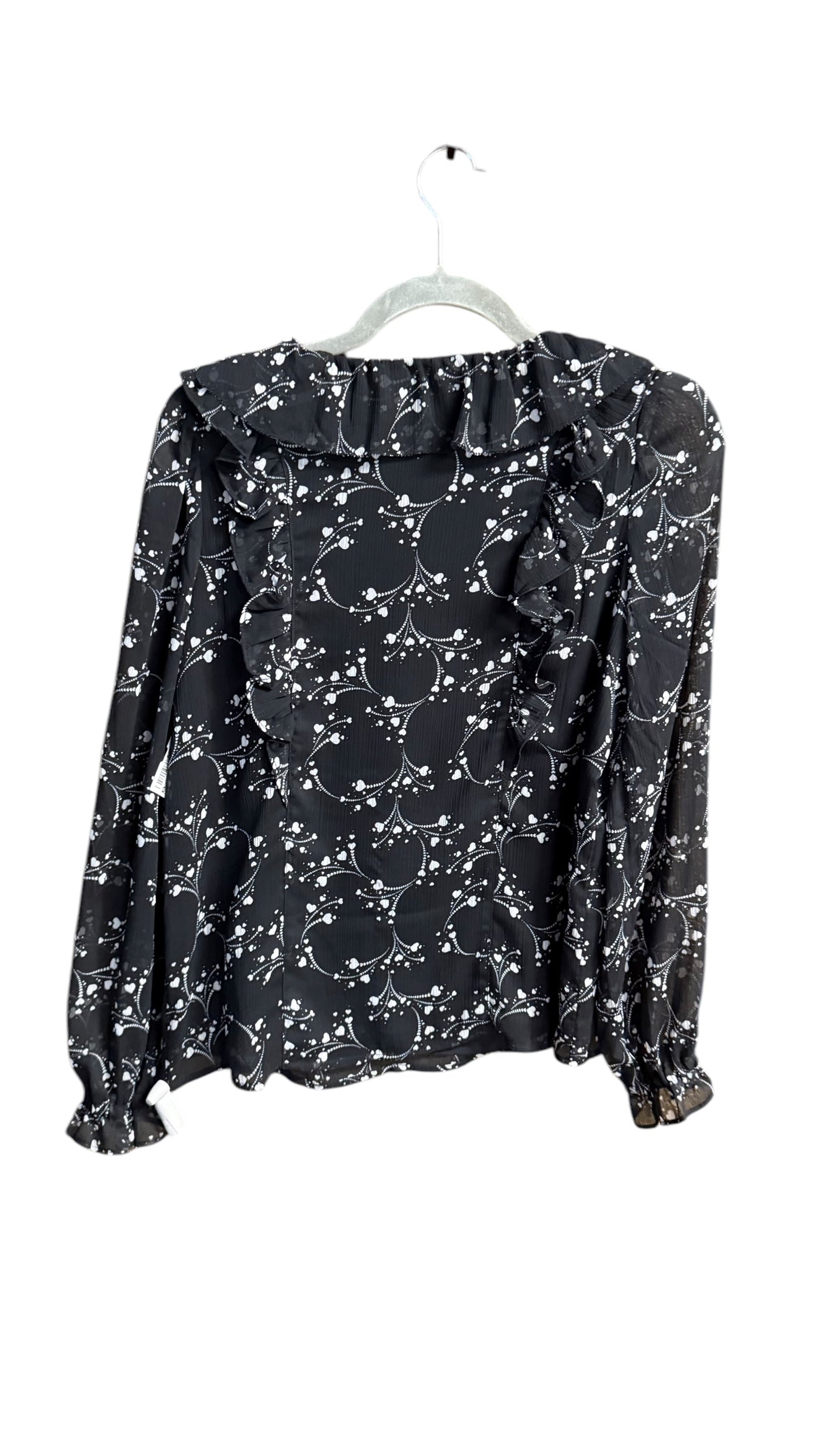 Top Long Sleeve By Loft In Black, Size: Xs