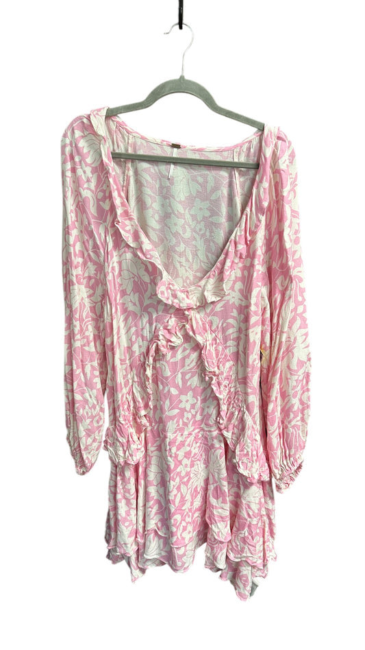 Dress Casual Short By Free People In Pink, Size: L