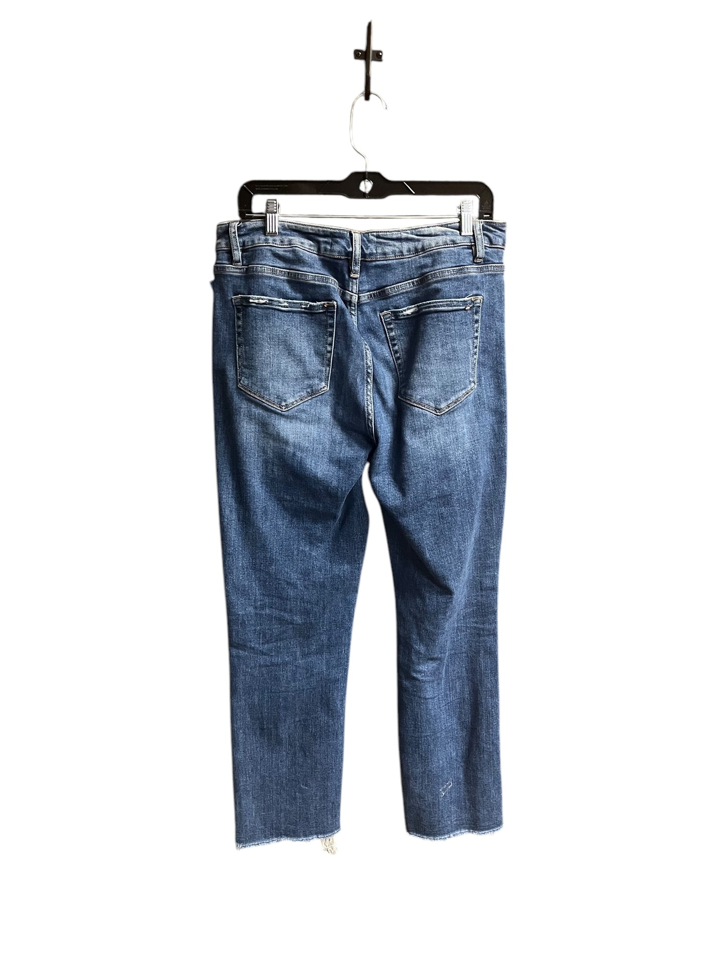 Jeans Straight By Clothes Mentor In Blue Denim, Size: 8