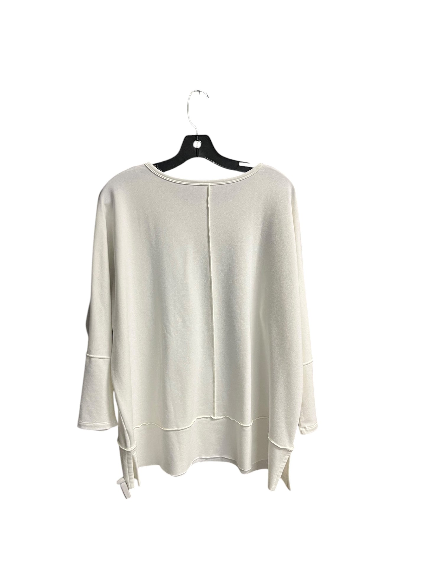 Top Long Sleeve By Spanx In White, Size: L