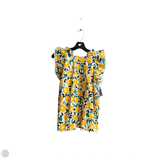 Top Sleeveless By Thml In Floral Print, Size: L