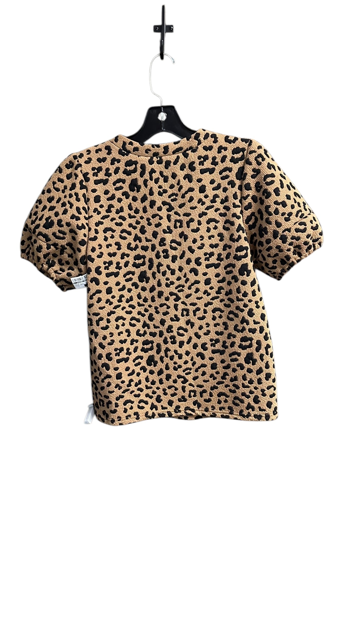 Top Short Sleeve By Clothes Mentor In Animal Print, Size: S