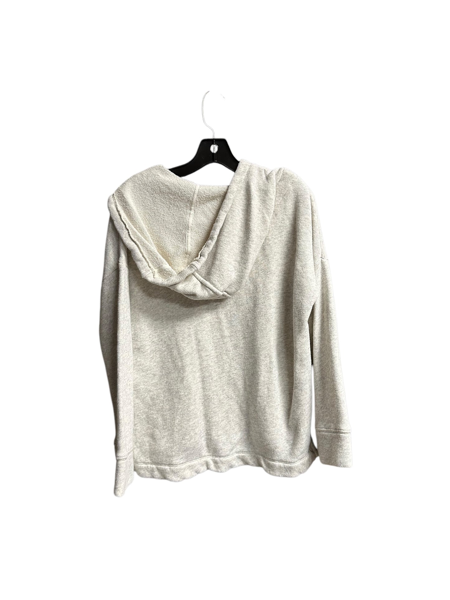 Sweatshirt Hoodie By Lou And Grey In Grey, Size: S