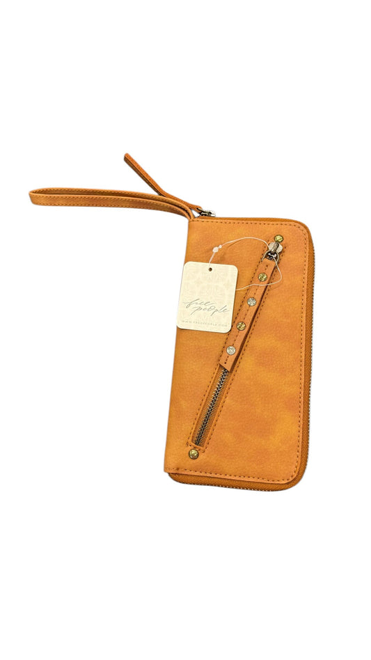 Wallet Leather By Free People  Size: Medium