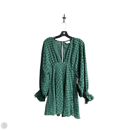 Top Long Sleeve By Asos In Green, Size: S